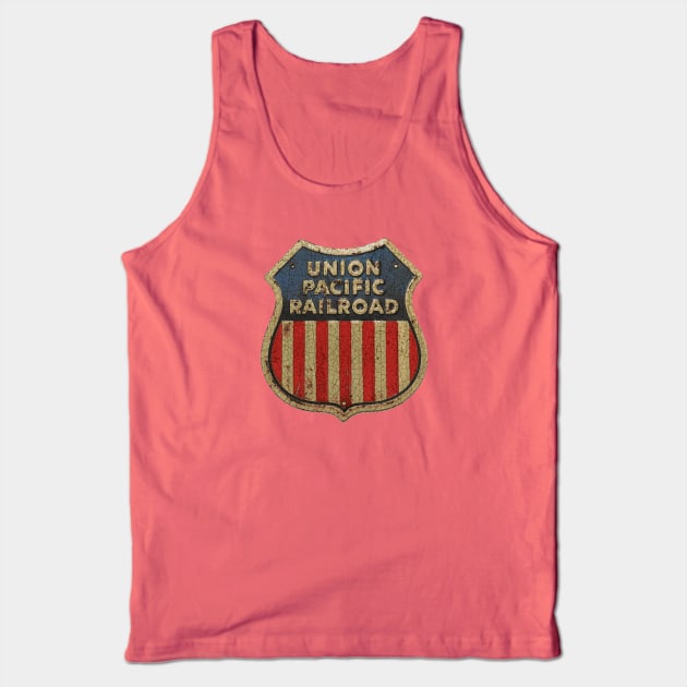 Union Pacific Railroad Tank Top by Midcenturydave